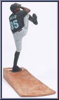 Dontrelle Willis (Black Jersey) from McFarlane's Sports Picks - MLB - Series  9 manufactured by McFarlane [Loose]
