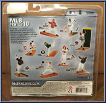 Garret Anderson (Gray Uniform) from McFarlane's Sports Picks - MLB - Series 10 manufactured by McFarlane [Back]