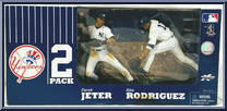 Derek Jeter / Alex Rodriguez from McFarlane's Sports Picks - MLB - 2-Packs manufactured by McFarlane [Front]