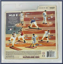 Kevin Brown (White Jersey) from McFarlane's Sports Picks - MLB - Series  8 manufactured by McFarlane [Back]