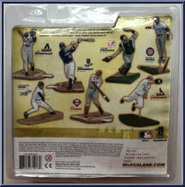 Luis Gonzalez (Black Jersey) from McFarlane's Sports Picks - MLB - Series  6 manufactured by McFarlane [Back]