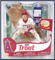 Mike Trout (Real Baseball Pieces) from McFarlane's Sports Picks - MLB - Series 31 manufactured by McFarlane [Front]