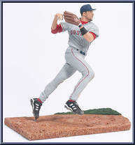 Nomar Garciaparra (Gray Uniform) from McFarlane's Sports Picks - MLB - Series  9 manufactured by McFarlane [Loose]