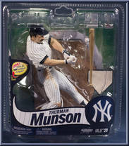 Thurman Munson (White Uniform) from McFarlane's Sports Picks - MLB - Series 29 manufactured by McFarlane [Front]