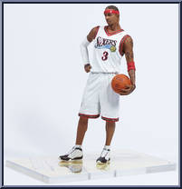 Allen Iverson from McFarlane's Sports Picks - NBA - Series  8 manufactured by McFarlane [Loose]