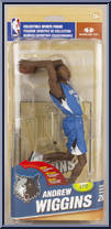 Andrew Wiggins (Blue Uniform) from McFarlane's Sports Picks - NBA - Series 26 manufactured by McFarlane [Front]
