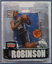 David Robinson from McFarlane's Sports Picks - NBA - NBA Legends - Series 3 manufactured by McFarlane [Front]