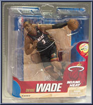 Dwyane Wade (El Heat Uniform) from McFarlane's Sports Picks - NBA - Series 20 manufactured by McFarlane [Front]