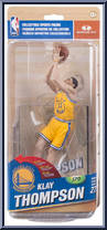 Klay Thompson (Yellow Uniform) from McFarlane's Sports Picks - NBA - Series 27 manufactured by McFarlane [Front]