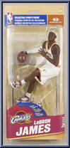 LeBron James from McFarlane's Sports Picks - NBA - Series 26 manufactured by McFarlane [Front]