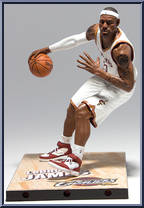 LeBron James from McFarlane's Sports Picks - NBA - Series 26 manufactured by McFarlane [Loose]