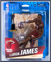 Lebron James from McFarlane's Sports Picks - NBA - Series 24 manufactured by McFarlane [Front]