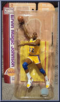 Magic Johnson from McFarlane's Sports Picks - NBA - NBA Legends - Series 5 manufactured by McFarlane [Front]