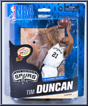 Tim Duncan (White Uniform) Action Figure
