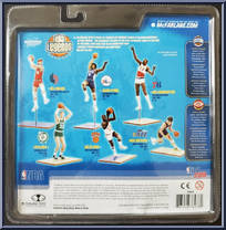 Willis Reed (Blue Jersey) from McFarlane's Sports Picks - NBA - NBA Legends - Series 1 manufactured by McFarlane [Back]