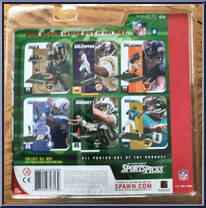 Daunte Culpepper (Minnesota Vikings) from McFarlane's Sports Picks - NFL - Series  2 manufactured by McFarlane [Back]