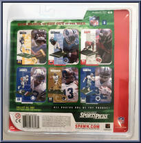 Eddie George (Tennessee Titans) from McFarlane's Sports Picks - NFL - Series  1 manufactured by McFarlane [Back]