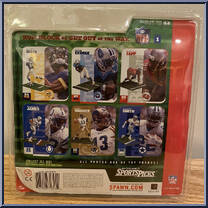 Kurt Warner (St. Louis Rams) from McFarlane's Sports Picks - NFL - Series  1 manufactured by McFarlane [Back]
