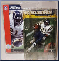 Ladainian Tomlinson (San Diego Chargers) from McFarlane's Sports Picks - NFL - Series  3 manufactured by McFarlane [Front]