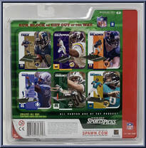 Marvin Harrison (Indianapolis Colts) from McFarlane's Sports Picks - NFL - Series  2 manufactured by McFarlane [Back]