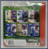 Warren Sapp (Tampa Bay Buccaneers) from McFarlane's Sports Picks - NFL - Series  1 manufactured by McFarlane [Back]