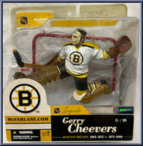 Gerry Cheevers (White Jersey) Action Figure