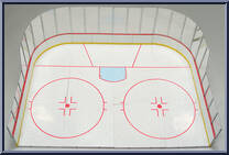 Hockey Rink Action Figure