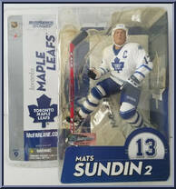 Mats Sundin from McFarlane's Sports Picks - NHL - Series  9 manufactured by McFarlane [Front]