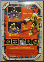 Sumilidon from Medabots - Boxed manufactured by Hasbro [Back]