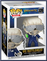 Vic Rattlehead from Megadeth - Pop! Vinyl Figures manufactured by Funko [Front]
