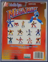 Bombman & Proto Man from MegaMan - 2" Figures manufactured by Bandai [Back]