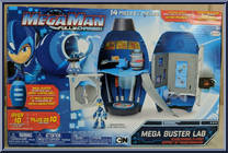 Mega Buster Lab from MegaMan Fully Charged - Playsets manufactured by Jakks Pacific [Back]