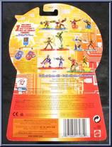 FreezeMan vs HeatGuts from MegaMan NT Warrior - 2-Packs manufactured by Mattel [Back]
