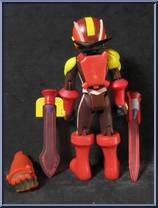 HeatGuts from MegaMan NT Warrior - 5" Scale manufactured by Mattel [Loose]