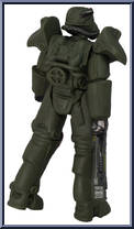 T-45 Hot Rod Shark Power Armor from Mega Merge - Series 2 manufactured by Just Toys [Loose]