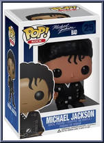 Michael Jackson (Bad) from Michael Jackson - Pop! Vinyl Figures manufactured by Funko [Front]