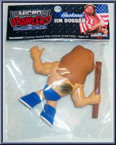 Hacksaw Jim Duggan from Micro Brawlers - Basic Series manufactured by ProWrestlingTees [Back]