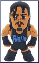 Rhino from Micro Brawlers - Basic Series manufactured by ProWrestlingTees [Loose]