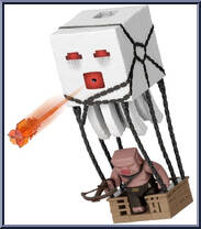 Blast Attack Ghast from Minecraft - Movie - Basic Series manufactured by Mattel [Loose]