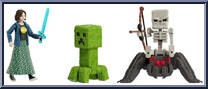 Overworld Encounters Pack from Minecraft - Movie - Basic Series manufactured by Mattel [Loose]