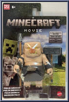 Piglin Warrior from Minecraft - Movie - Basic Series manufactured by Mattel [Front]