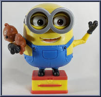 Bob with Teddy Bear from Minions - Poseable Deluxe manufactured by Thinkway Toys [Loose]