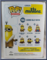 Bored Silly Kevin from Minions - Pop! Vinyl Figures manufactured by Funko [Back]