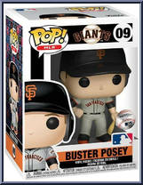 Buster Posey (Giants / Gray) from MLB - Pop! Vinyl Figures manufactured by Funko [Front]