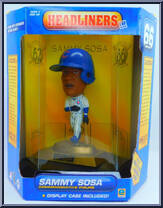 Sammy Sosa (Commemorative) from MLB Headliners - 1999 Season - XL manufactured by Corinthian [Front]
