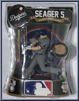 Corey Seager (Gray Uniform) (Dodgers) from MLB - 2017 Series manufactured by Imports Dragon [Front]