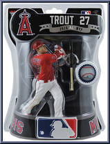 Mike Trout (Red Shirt) (Angels) from MLB - 2017 Series manufactured by Imports Dragon [Front]