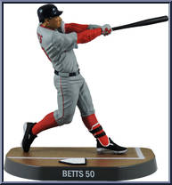 Mookie Betts (Gray Uniform) (Red Sox) from MLB - 2017 Series manufactured by Imports Dragon [Loose]