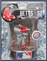 Mookie Betts (Gray Uniform) (Red Sox) from MLB - 2017 Series manufactured by Imports Dragon [Front]