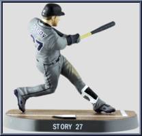 Trevor Story (Rockies) from MLB - 2017 Series manufactured by Imports Dragon [Loose]